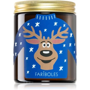 FARIBOLES Christmas Jumper Blue vonná svíčka 140 g