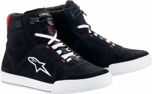 Alpinestars Chrome Shoes Black/White/Bright Red 38 Cizme de motocicletă