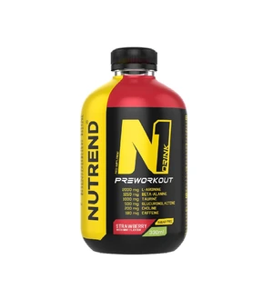 Nutrend N1 Drink jahoda + máta 330 ml