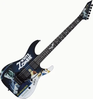 ESP LTD KH-WZ Kirk Hammett Signature Black with Graphic Elektrická gitara