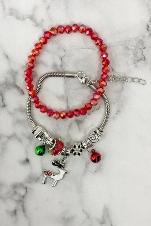 Christmas Reindeer Bracelet