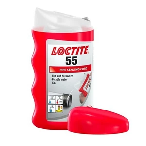 Závitové těsnící vlákno, 160 m - Loctite 55