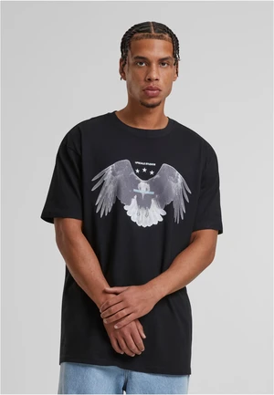 Men's T-shirt Sick Eagle Heavy Oversize black