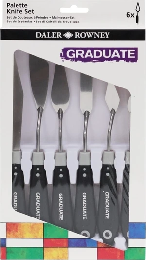 Daler Rowney Set 6 Cuchillo de paleta 6 pcs