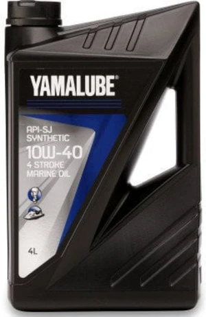 Yamalube API-SJ Synthetic 10W-40 4 Stroke Marine Oil 4 L Aceite para motores de 4 tiempos