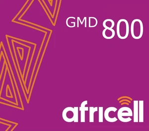 Africell 800 GMD Mobile Top-up GM