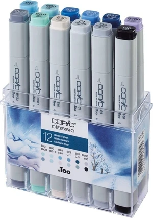 Copic Classic Cartuccia d'inchiostro Winter Colours 12 pezzi