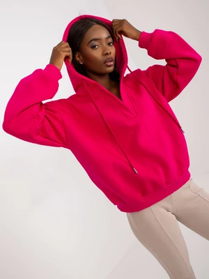 Basic Fuchsia Hoodie