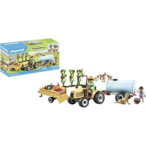 PLAYMOBIL® 71442 Traktor s prívesom a nádržou na vodu