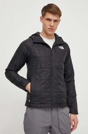 Športová bunda The North Face Circaloft Hoodie čierna farba, NF0A88EXJK31