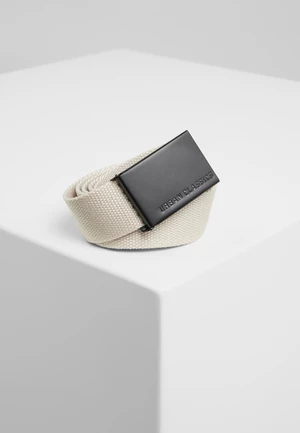 Canvas belts sand/black