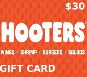 Hooters $30 Gift Card US