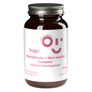 Beggs Methylfolate + myo-inositol Complex 30 kapslí