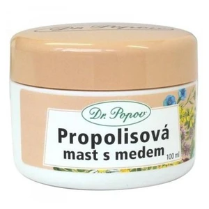 DR. POPOV Propolisová mast s medem 100 ml