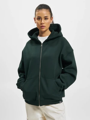 DEF Zipper Hoody Dark Green