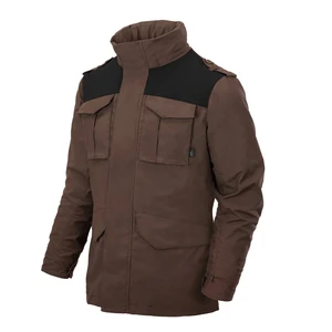 Bunda Covert M65 Helikon-Tex® – Earth Brown / černá (Barva: Earth Brown / černá, Velikost: 3XL)