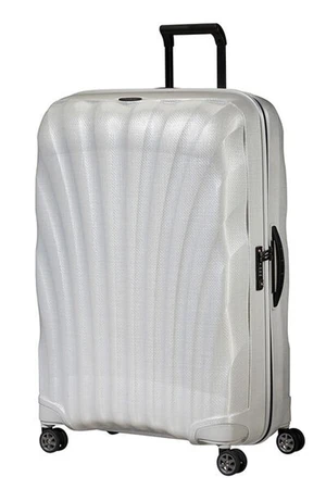 Samsonite Skořepinový cestovní kufr C-lite Spinner 123 l - bílá