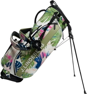 J.Lindeberg Play Stand Bag Print Calypso Oil Green Golfbag