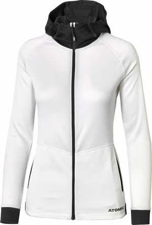 Atomic Alps FZ Women Hoodie White/Anthracite L Felpa con cappuccio