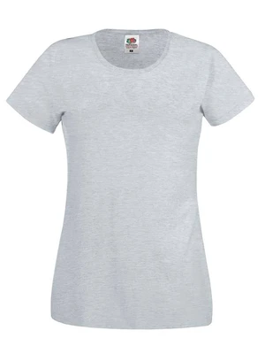 Grey Lady fit T-shirt Original Fruit of the Loom