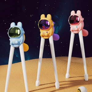 Learning Chopsticks Silica gel Food Sticks Baby Feeding Utensils Training Chopsticks Children Tableware Cartoon Chopsticks