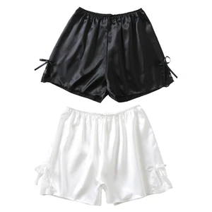 Womens Summer Shorts Safety Loose Anti-glare Under Skirts Middle Thigh Shorts