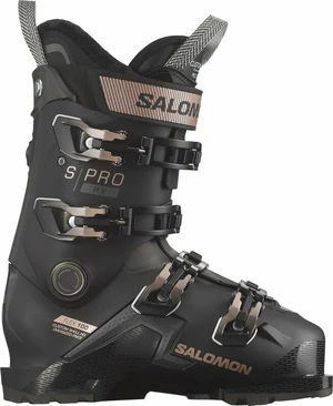 Salomon S/Pro HV 100 W GW Black/Pinkgold Met./Beluga 24/24,5 Scarponi sci discesa