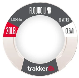 Trakker návazcový vlasec fluoro link 20 m - 0,41 mm 20 lb 9,8 kg