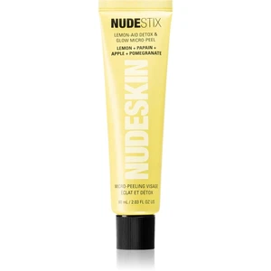 Nudestix Nudeskin Lemon-Aid Detox & Glow Micro-Peel rozjasňujúci peeling na tvár 60 ml