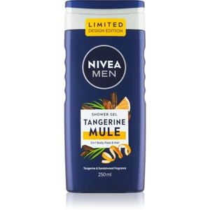 Nivea Men Tangerine Mule sprchový gel na obličej, tělo a vlasy 250 ml