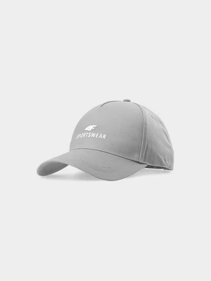 Kšiltovka strapback unisex - šedá