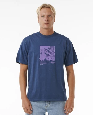 Rip Curl T-shirt QUEST OUTER REEF TEE Washed Navy