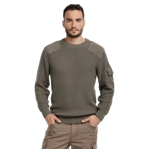 Bushman svetr Marple dark khaki XXL