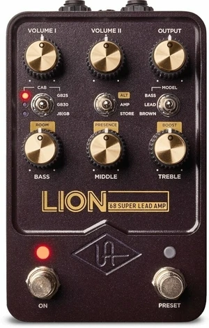 Universal Audio UAFX Lion ‘68 Super Lead Amp Pedal Effetti Chitarra