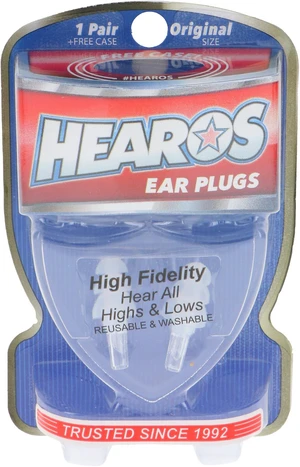 Hearos High Fidelity Original NRR 15db White Ohrstöpsel