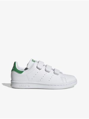 Bílé dětské tenisky adidas Originals Stan Smith - Kluci