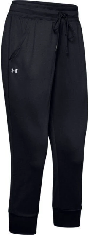 Under Armour Tech Capri Black/Metallic Silver XS Fitness pantaloni