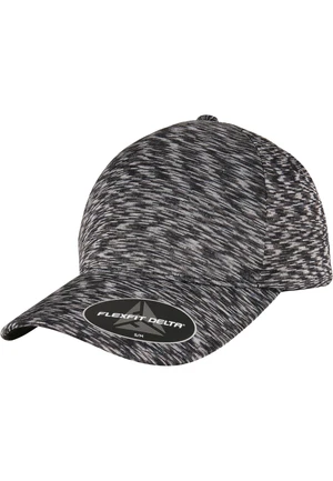 FLEXFIT DELTA UNIPANEL CAP melange black