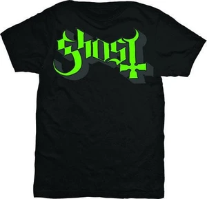 Ghost Camiseta de manga corta Green/Grey Keyline Logo Unisex Black M