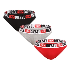 3PACK women's panties Diesel multicolored