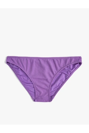 Koton Normal Waist Bikini Bottom Textured