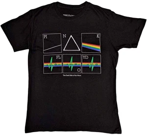 Pink Floyd Camiseta de manga corta Prism Heart Beat Unisex Black M