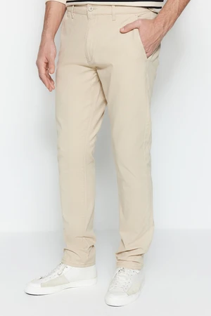 Trendyol Stone Regular Fit Chino Gabardénové Nohavice