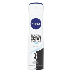 NIVEA  Black & White Invisible Pure Sprej antiperspirant 150 ml