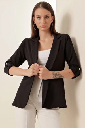 Bigdart 0672 Blazer Jacket - Black