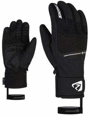 Ziener Granit GTX AW Black 9,5 Guanti da sci