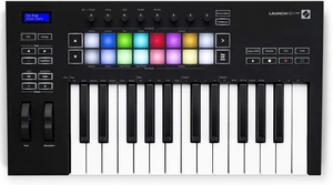 Novation Launchkey 25 MK3 Klawiatury sterujące do 25 klawiszy Black