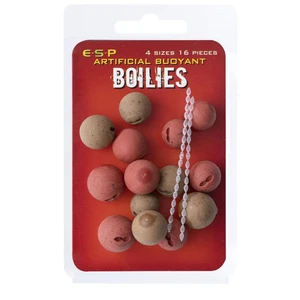 ESP Buoyant Boilies Brown/Red Fishmeal