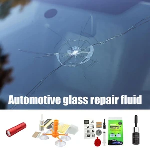 Car Glass Repair Fluid Windshield Repair Tool Effcient Cracked Windshield Repair Liquid Scratch Remover For Glasses Hot Sale