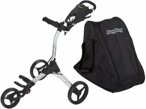 BagBoy Compact C3 SET White/Black Chariot de golf manuel